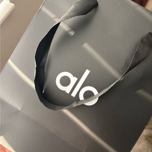 ALO Yoga Small Black Shopping Bag